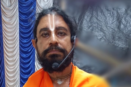 In Trinadapi as Biswarup, Elder Brother of Shri Chaitainya